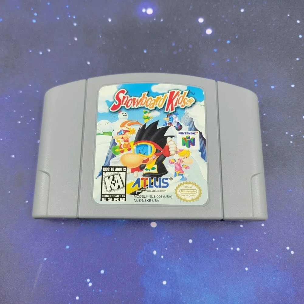 Snowboard Kids (Nintendo 64) CIB Video Game Box, Manual, Cartridge N64